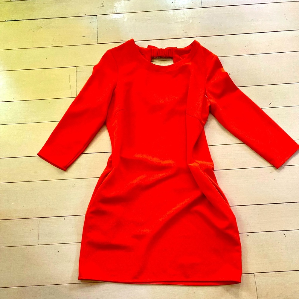 Moon Orange fall dress